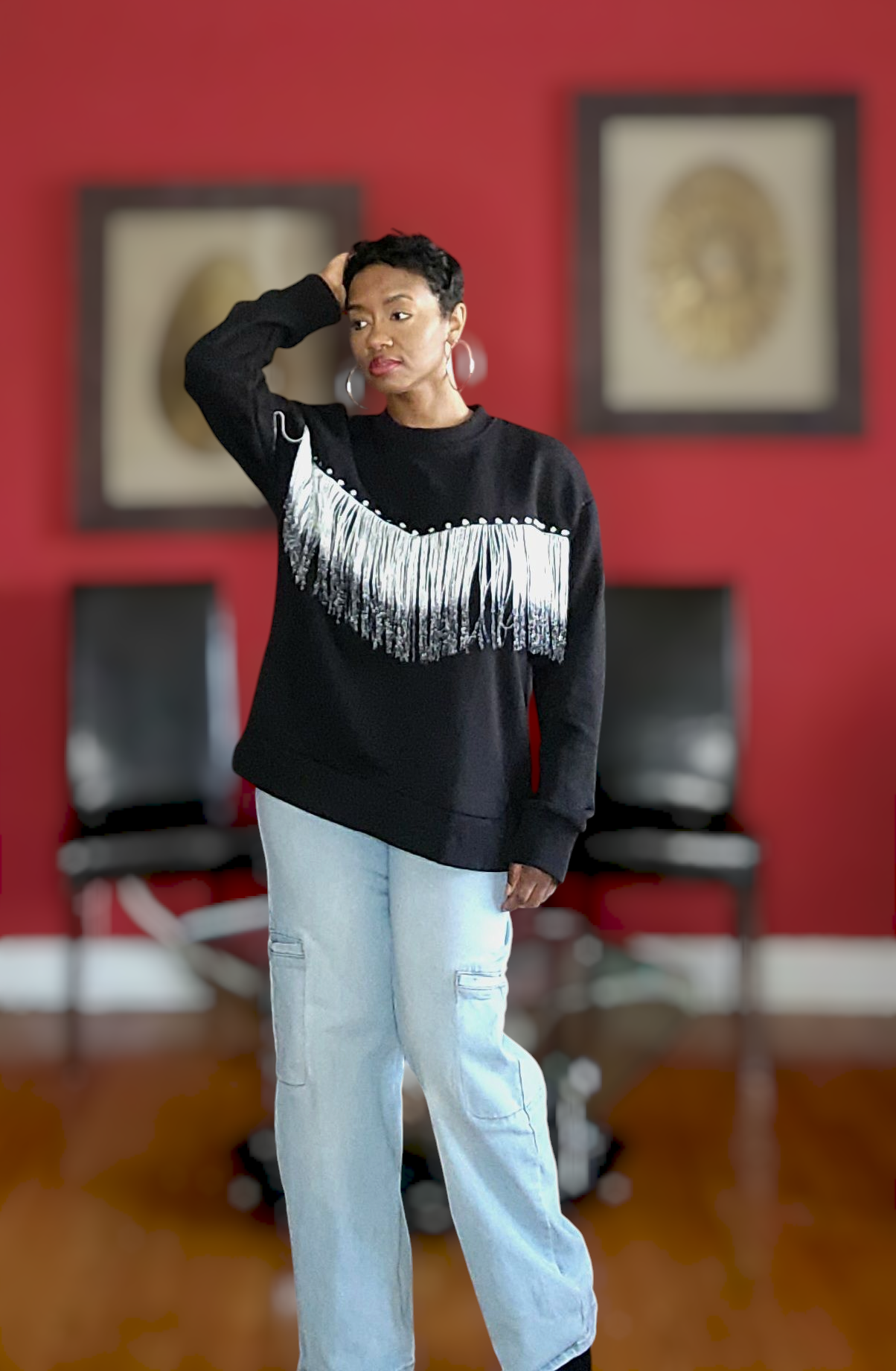 Fringe Me Sweat shirt